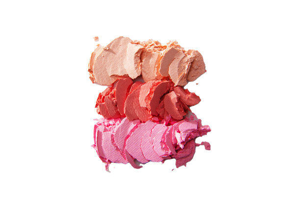 打破白色背景的化妆阴影后的纹理图片下载