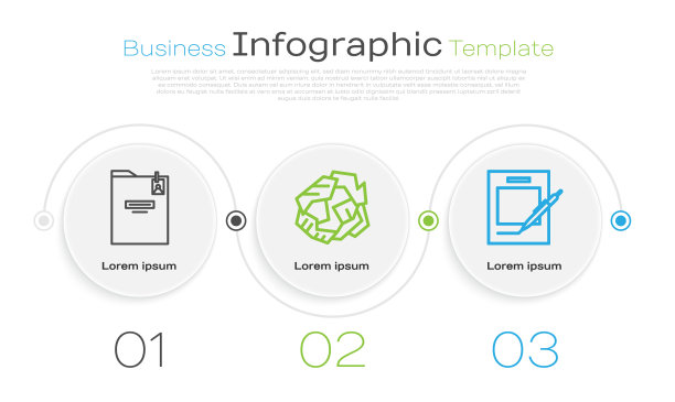 设定线个人文件夹皱巴巴的纸球和图片下载