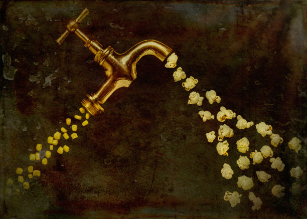 用来生产爆米花的水龙头图片下载