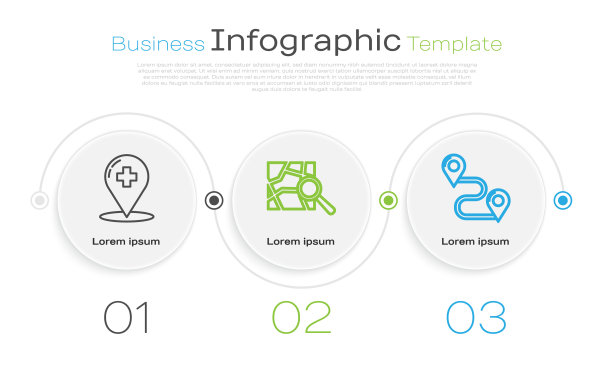 设置线医疗地图指针与交叉医院图片下载