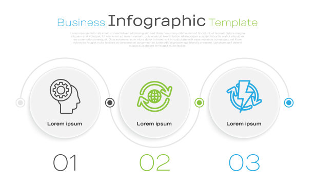在行星地球内部设置有齿轮的人的头部图片下载