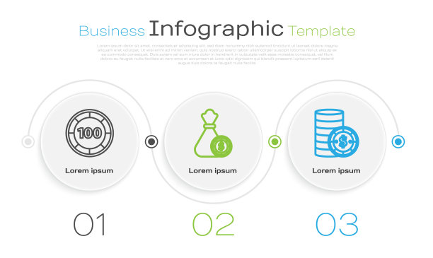 设线赌场筹码钱袋和赌场筹码图片下载