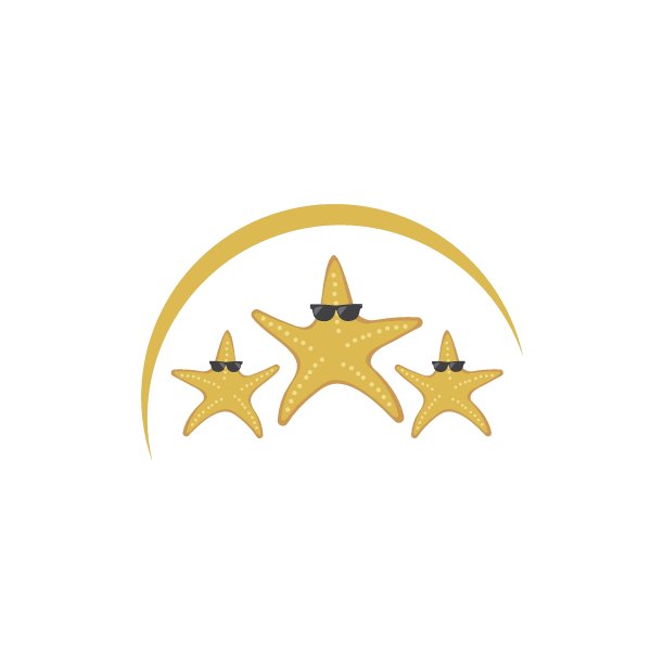 海星矢量插图设计图片下载