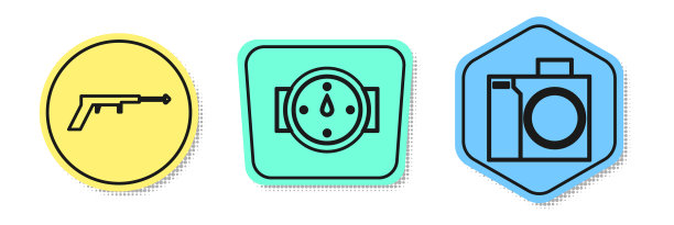 放线钓鱼鱼叉风起与照片图片下载