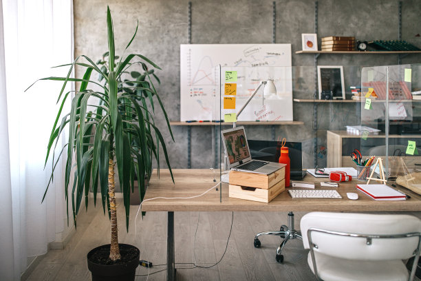 现代办公室内饰图片下载