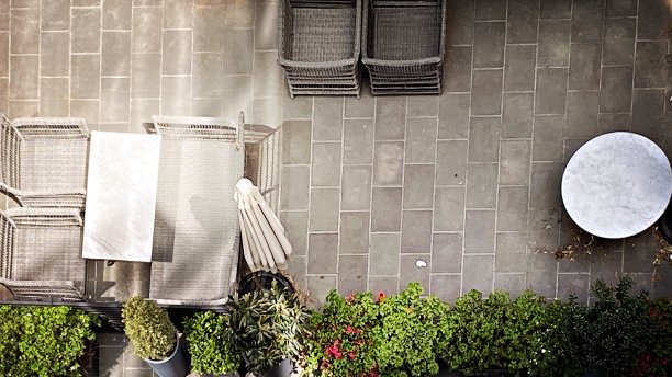 从上面看米色露台图片下载