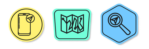 设置线路信息图城市地图导航图片下载