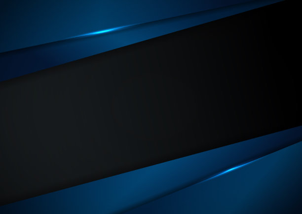 抽象的黑色背景与三角形形状重叠层与照明和空间为您的文本图片下载