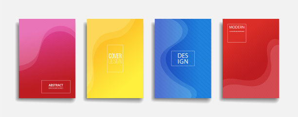 抽象的背景与细线模式。现代的渐变背景。蓝色、黄色、紫色、红色背景为海报横幅封面。最小的条纹纹理图片下载