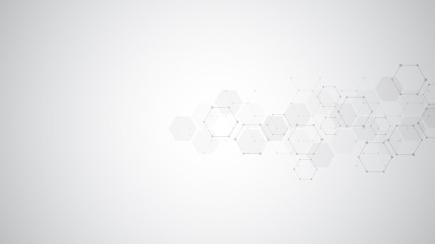 分子的抽象背景。分子结构或化学工程，基因研究，创新技术。科学的、技术的或医学的概念图片下载