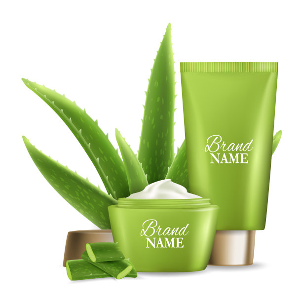 芦荟护肤化妆品图片下载
