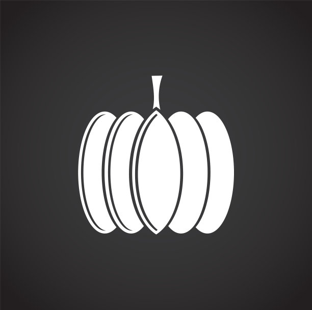 蔬菜相关图标的背景图形图片下载