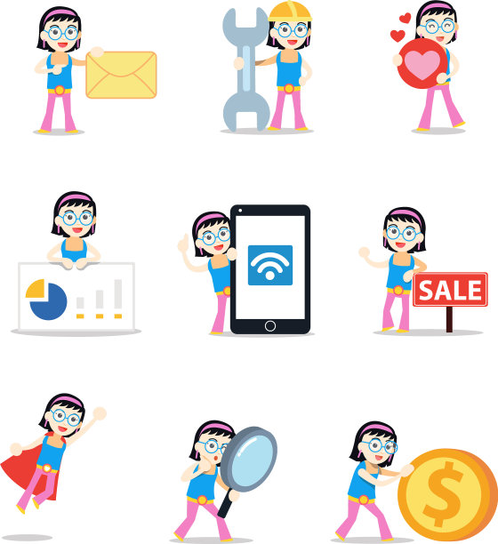 以迪斯科服装设置女性角色图片下载