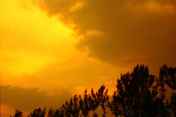 日落多云的天空图片下载