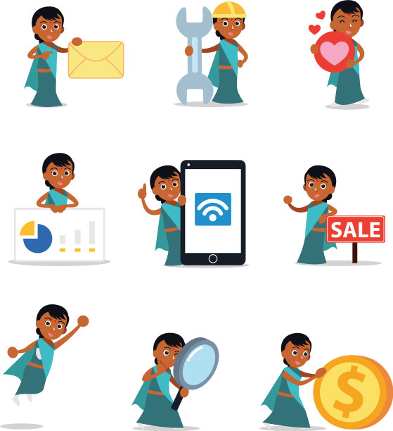 在印度教文化中，印度妇女的性格是固定的图片下载