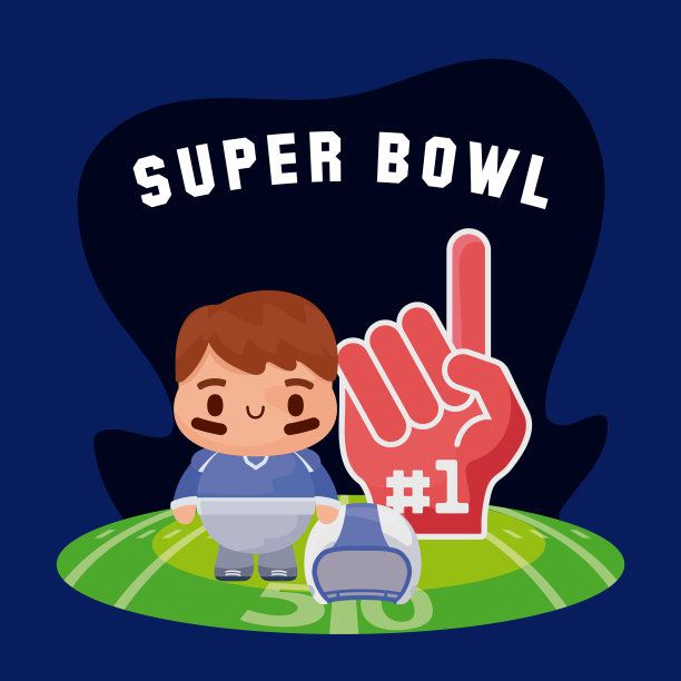 戴着手套和头盔的超级碗选手图片下载