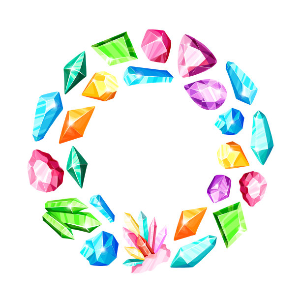 新的晶体设置和模式图片下载