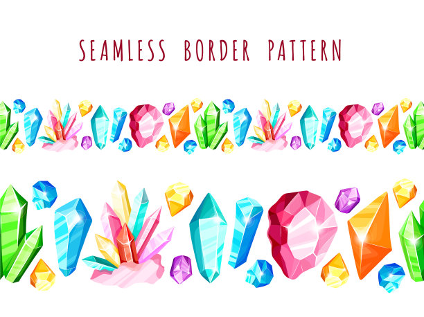 新的晶体设置和模式图片下载