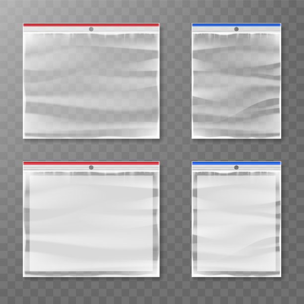 设置各种封闭空透明塑料图片下载