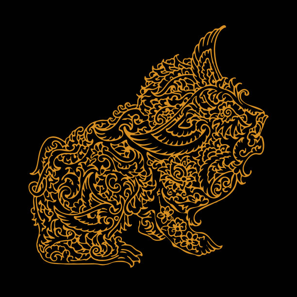 阿拉伯花纹是一种艺术装饰形式图片下载