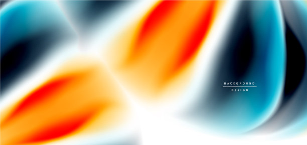 丝滑的线条上的白色液体液体的颜色图片下载