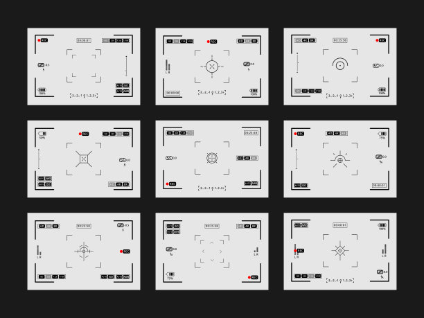 相机取景器合集图片下载