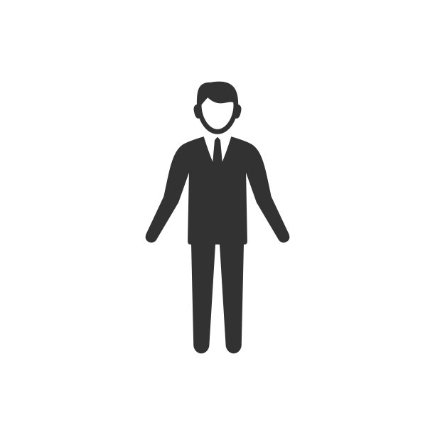 站在商人的图标图片下载