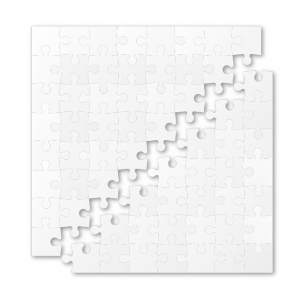 拼图。材质马赛克背景。向量图片下载