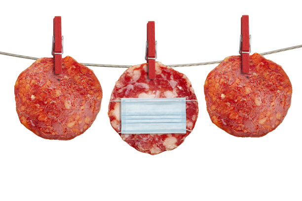 意大利蒜味腊肠图片下载