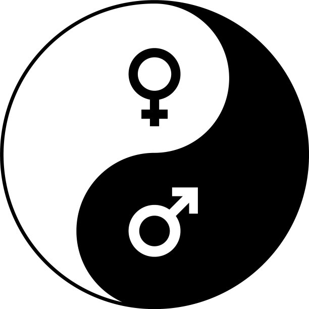 阴阳象征和谐与平衡图片下载