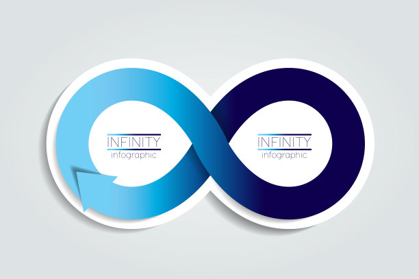 ∞箭头图。2 .步骤选项模板、方案、示意图、图表。图片下载