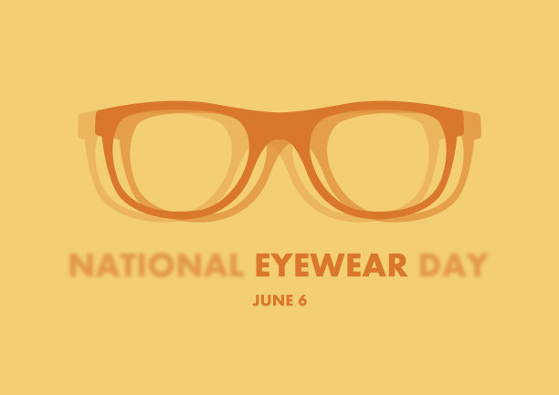 国家眼镜日插图图片下载