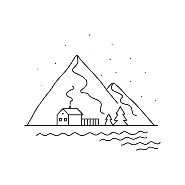 矢量股票插图与单一对象，手绘，涂鸦风格。图片下载