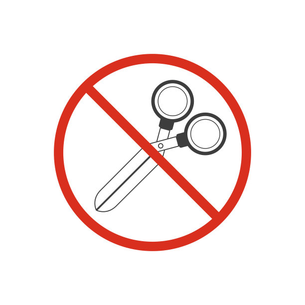 不要使用剪刀。图片下载