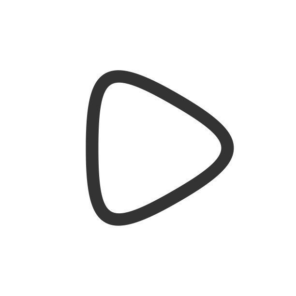 播放按钮线标志模板插图设计。向量EPS 10。图片下载