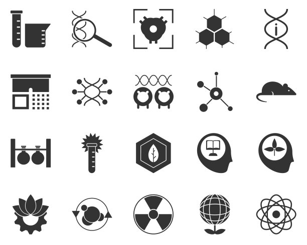 生物工程生物技术分子生物学图标图片下载