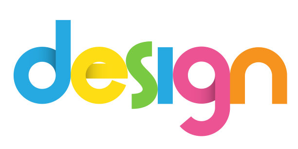 设计彩色字体横幅图片下载