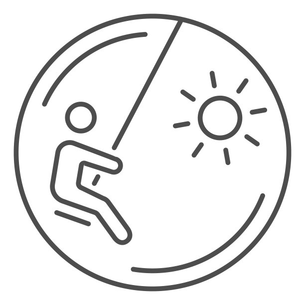 儿童在一个秋千细线图标，操场的概念，摆动男孩矢量标志在白色的背景，儿童玩在一个秋千符号在轮廓风格的移动和网页设计。矢量图形。图片下载