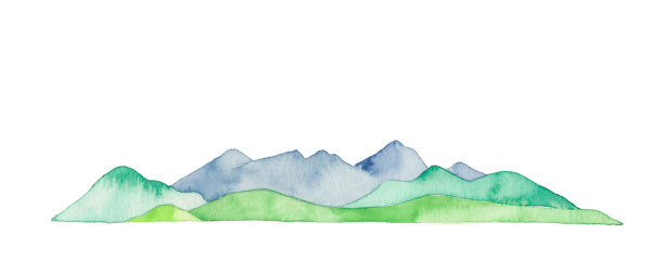 风景插画素材ID：374636934