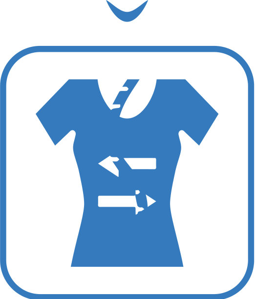 着装尺寸图标指导衬衫尺寸图片下载