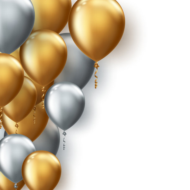 背景有气球图片下载