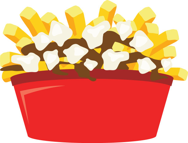 Poutine魁北克餐炸薯条图片下载