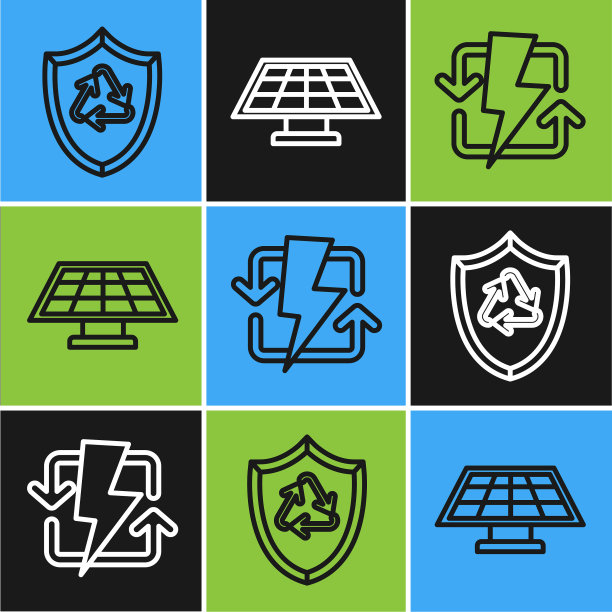 在盾牌充值内设置线循环符号图片下载