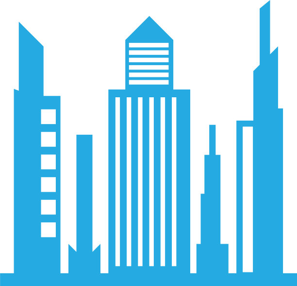 现代城市天际线城市轮廓图片下载