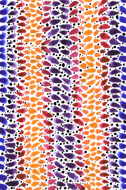 抽象的背景。笔触水彩，画斑点，动物印。儿童素描、涂鸦、手绘图片下载