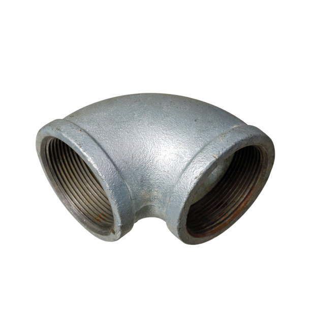 直径为两英寸、带内螺纹的深色弯管图片下载