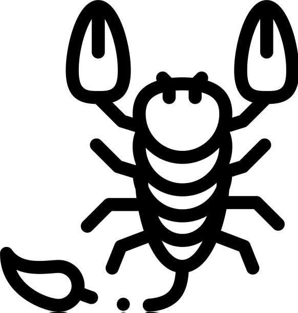 天蝎座图标大纲图片下载