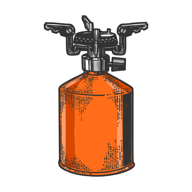 旅游煤气灶示意图图片下载