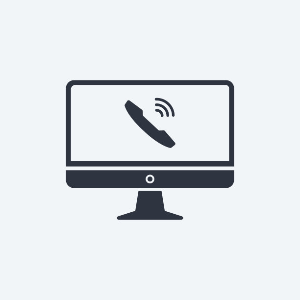 电脑上的视频通话。笔记本屏幕上的男人照片，拒绝和接受按钮。在线会议、视频电话、网络研讨会或培训。矢量插图在平面风格图片下载