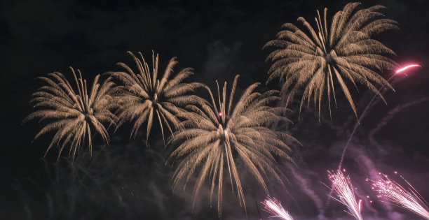 美丽的烟花爆炸图片下载